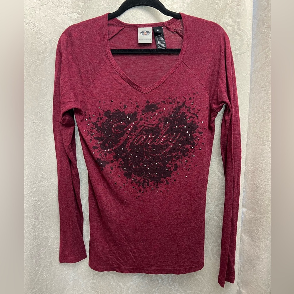 EUC Harley Davidson top.
